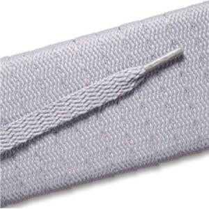 Flat Athletic Laces - Gray Silver (2 Pair Pack) Shoelaces from Shoelaces Express