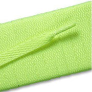 Flat Athletic Laces - Neon Yellow (2 Pair Pack) Shoelaces from Shoelaces Express