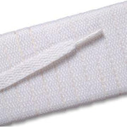 Flat Athletic Laces - White (2 Pair Pack) Shoelaces from Shoelaces Express