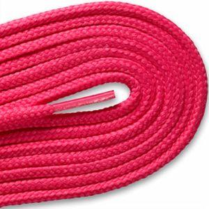 Round Athletic Laces - Neon Pink (2 Pair Pack) Shoelaces from Shoelaces Express