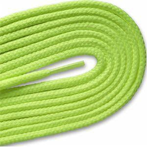 Round Athletic Laces - Neon Yellow (2 Pair Pack) Shoelaces from Shoelaces Express