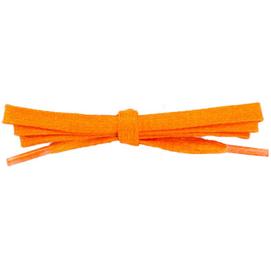 Spool - Waxed Cotton Flat Dress - Fire Orange (100 yards) Shoelaces from Shoelaces Express
