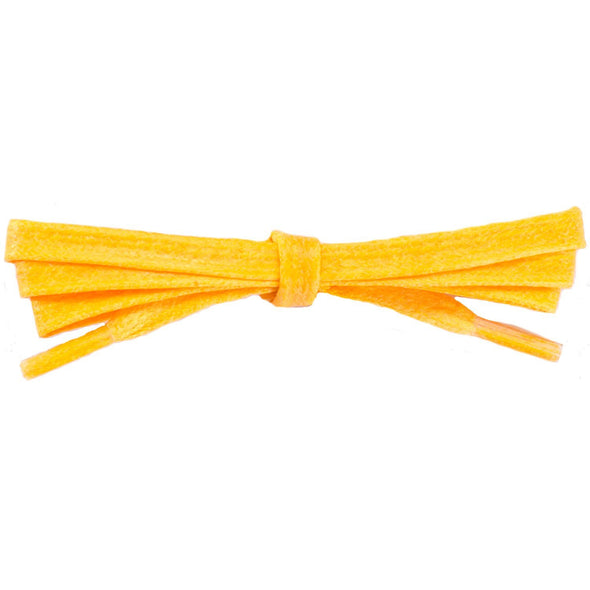 Spool - Waxed Cotton Flat Dress - Yellow (100 yards) Shoelaces from Shoelaces Express