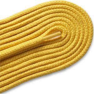 Thick Round Athletic Laces - Gold (2 Pair Pack) Shoelaces from Shoelaces Express