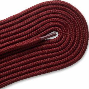 Thick Round Athletic Laces - Maroon (2 Pair Pack) Shoelaces from Shoelaces Express