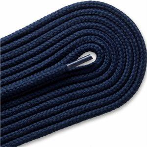 Thick Round Athletic Laces - Navy (2 Pair Pack) Shoelaces from Shoelaces Express