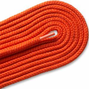 Thick Round Athletic Laces - Orange (2 Pair Pack) Shoelaces from Shoelaces Express
