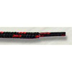 Round Athletic Laces - Dual Tone Black/Red (2 Pair Pack) Shoelaces from Shoelaces Express