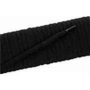 Oval Athletic Laces - Black (2 Pair Pack) Shoelaces from Shoelaces Express