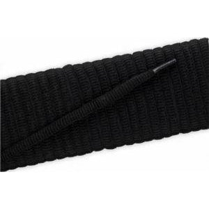 Oval Athletic Laces - Black (2 Pair Pack) Shoelaces from Shoelaces Express