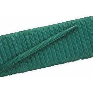 Oval Athletic Laces - Kelly Green (2 Pair Pack) Shoelaces from Shoelaces Express