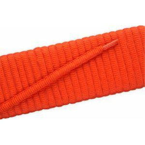 Oval Athletic Laces - Orange (2 Pair Pack) Shoelaces from Shoelaces Express