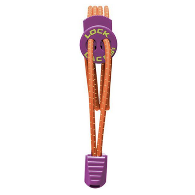 Lock Laces - Purple Cactus (1 Pair Pack) Shoelaces from Shoelaces Express