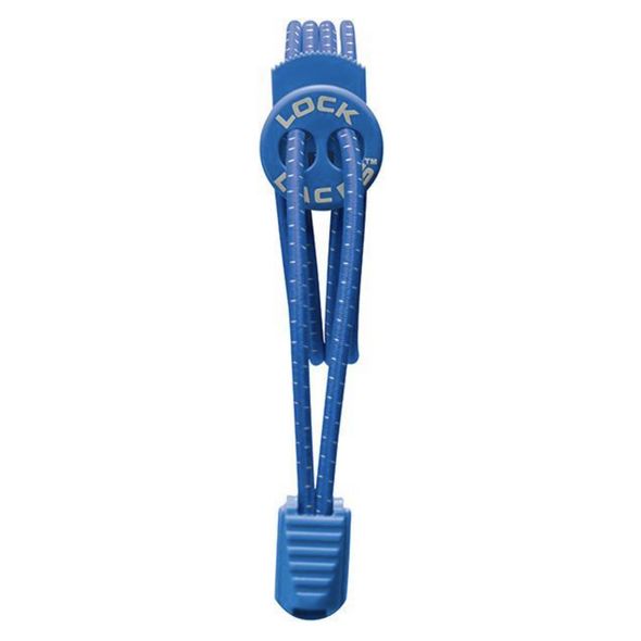 Lock Laces - Royal Blue (1 Pair Pack) Shoelaces from Shoelaces Express