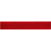 Velvet Custom Laces with optional Tip - Red (1 Pair Pack) Shoelaces from Shoelaces Express