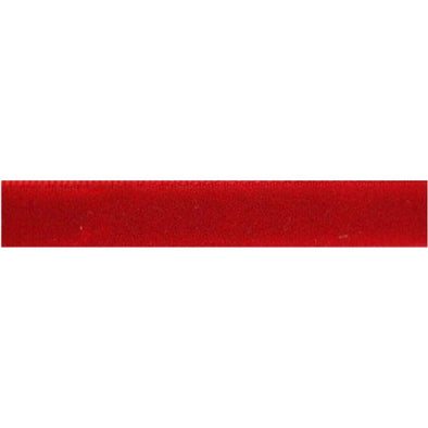 Velvet Custom Laces with optional Tip - Red (1 Pair Pack) Shoelaces from Shoelaces Express