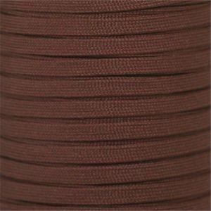 Flat Athletic Laces Custom Length with Tip - Brown (1 Pair Pack) Shoelaces from Shoelaces Express