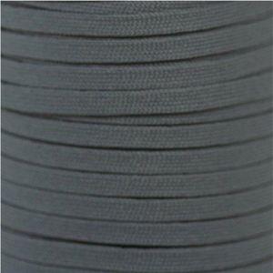 Spool - 5/16" Flat Tubular Athletic - Gray (144 yards) Shoelaces from Shoelaces Express