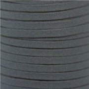 Spool - 5/16" Flat Tubular Athletic - Gray (144 yards) Shoelaces from Shoelaces Express