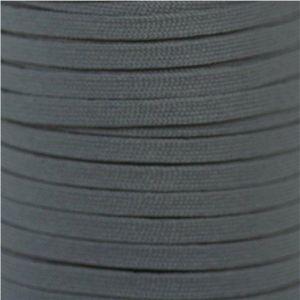 Flat Athletic Laces Custom Length with Tip - Gray (1 Pair Pack) Shoelaces from Shoelaces Express
