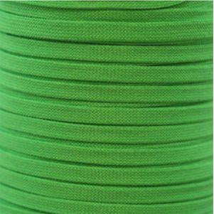 Flat Athletic Laces Custom Length with Tip - Lime Green (1 Pair Pack) Shoelaces from Shoelaces Express