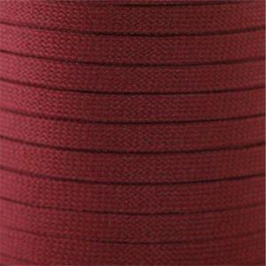 Spool - 7/16" Flat Tubular Athletic - Maroon (144 yards) Shoelaces from Shoelaces Express