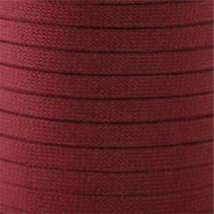 Spool - 7/16" Flat Tubular Athletic - Maroon (144 yards) Shoelaces from Shoelaces Express