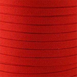 Flat Tubular Athletic Laces Custom Length with Tip - Orange (1 Pair Pack) Shoelaces from Shoelaces Express