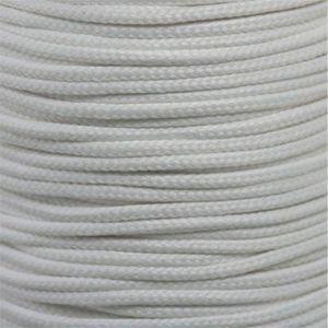 Round Athletic Laces Custom Length with Tip - White (1 Pair Pack) Shoelaces from Shoelaces Express