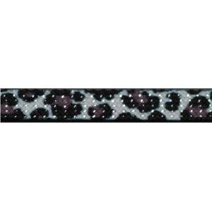 Glitter Flat Laces Custom Length with Tip - Cheetah (1 Pair Pack) Shoelaces from Shoelaces Express