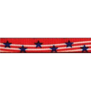 Novelty Flat Laces Custom Length with Tip - Stars & Stripes (1 Pair Pack) Shoelaces from Shoelaces Express