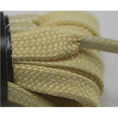 100% Aramid Fiber Boot Laces - Gold (1 Pair Pack) Shoelaces from Shoelaces Express