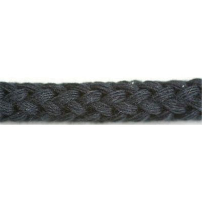 Cotton Draw Cord - Black - Custom Length Shoelaces from Shoelaces Express