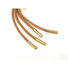 Brass Metal Aglet or Tip Shoelaces from Shoelaces Express