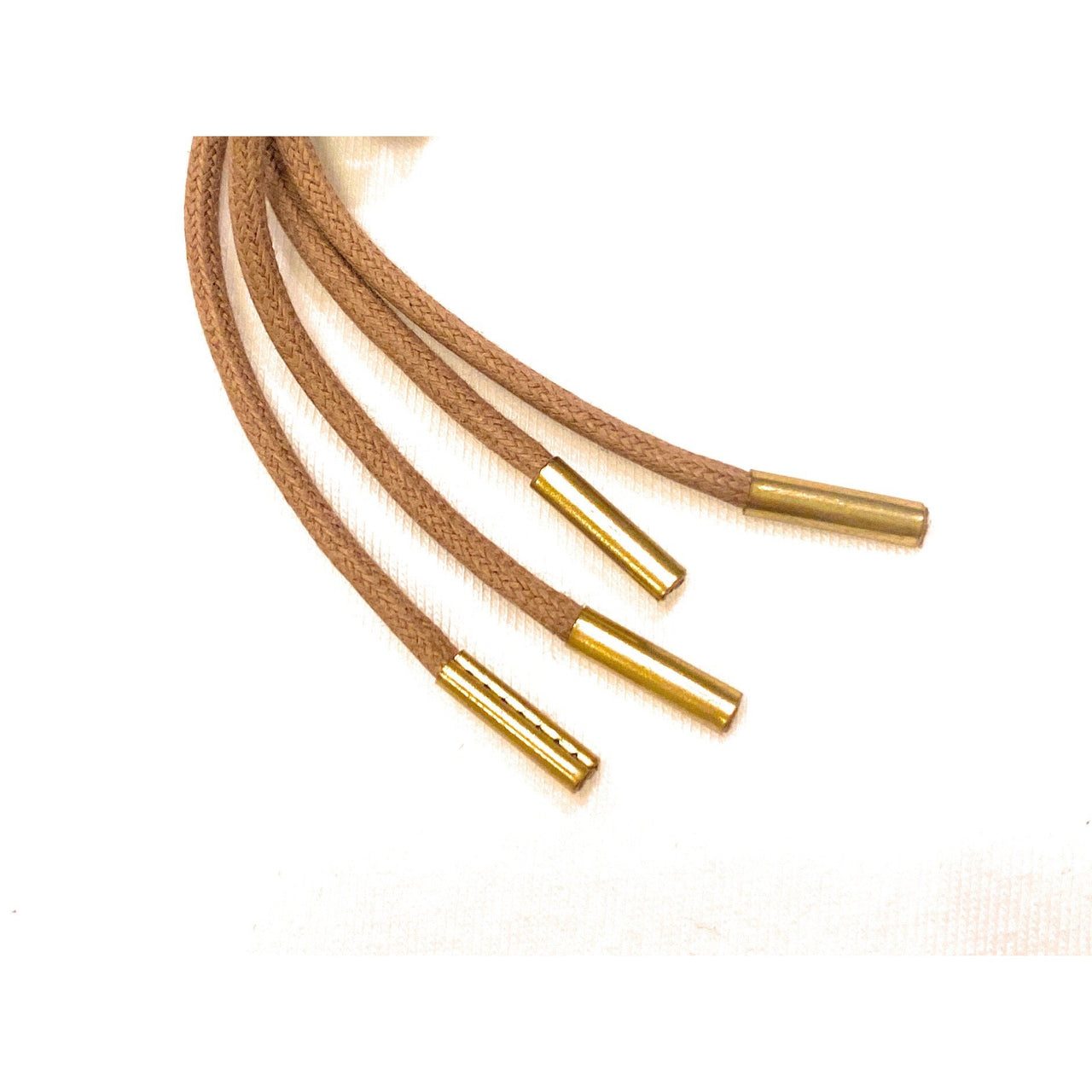 Brass Metal Aglet or Tip - Included With Custom Laces Shoelaces from Shoelaces Express