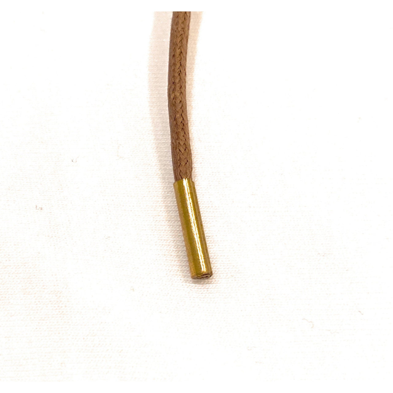 Brass Metal Aglet or Tip - Included With Custom Laces Shoelaces from Shoelaces Express