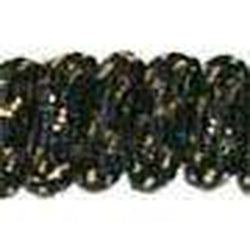 Curly Laces - Black/Metallic Gold (1 Pair Pack) Shoelaces from Shoelaces Express