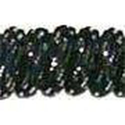 Curly Laces - Black/Metallic Silver (1 Pair Pack) Shoelaces from Shoelaces Express