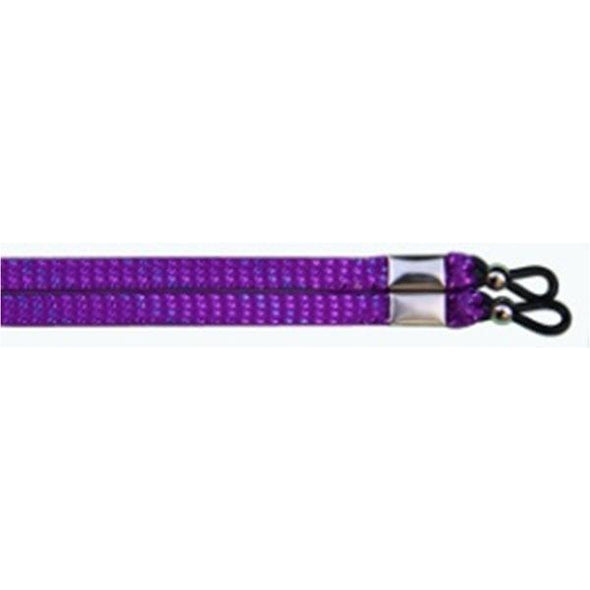 Eyewear Retainer - Glitter Purple (12 Pack) Shoelaces from Shoelaces Express