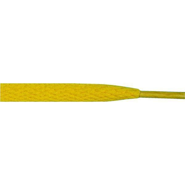 Athletic Flat 5/16" - Yellow (12 Pair Pack) Shoelaces Shoelaces from Shoelaces Express