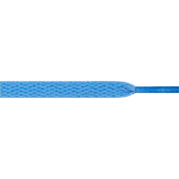 Wholesale Athletic Flat 5/16" - Light Blue (12 Pair Pack) Shoelaces from Shoelaces Express