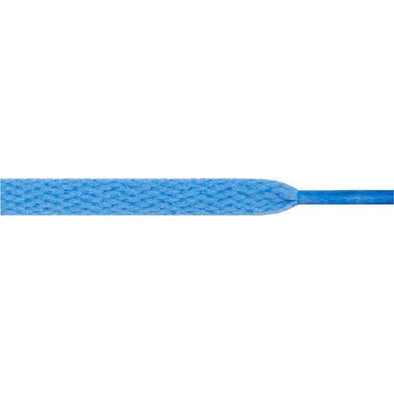 Wholesale Athletic Flat 5/16" - Light Blue (12 Pair Pack) Shoelaces from Shoelaces Express