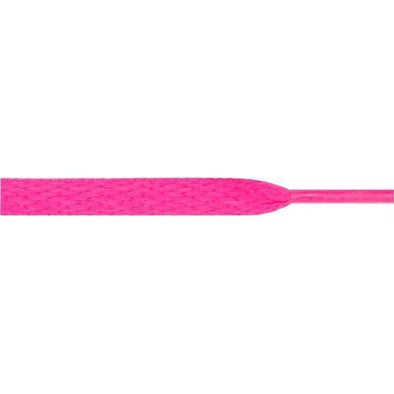 Athletic Flat 5/16" - Hot Pink (12 Pair Pack) Shoelaces Shoelaces from Shoelaces Express