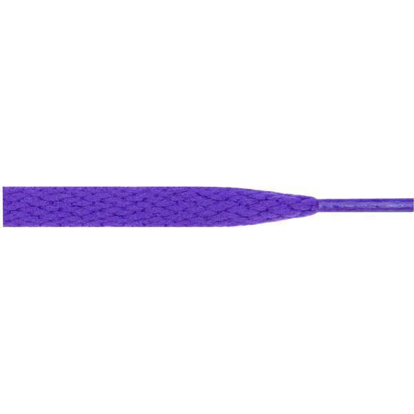 Wholesale Athletic Flat 5/16" - Purple (12 Pair Pack) Shoelaces from Shoelaces Express