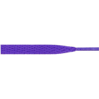 Wholesale Athletic Flat 5/16" - Purple (12 Pair Pack) Shoelaces from Shoelaces Express