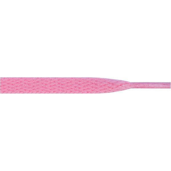 Wholesale Athletic Flat 5/16" - Pink (12 Pair Pack) Shoelaces from Shoelaces Express