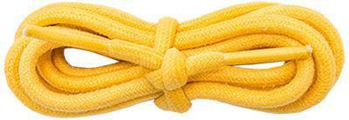 Wholesale Waxed Cotton Round 3/16" - Gold (12 Pair Pack) Shoelaces from Shoelaces Express