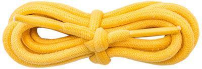 Wholesale Waxed Cotton Round 3/16" - Gold (12 Pair Pack) Shoelaces from Shoelaces Express