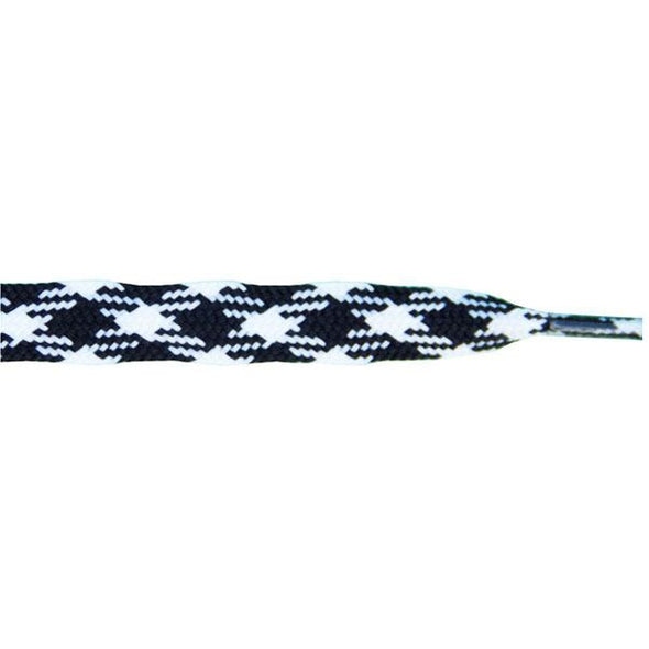 Glow in the Dark Laces - Black and White (1 Pair Pack) Shoelaces from Shoelaces Express