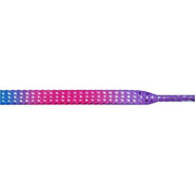 Wholesale Glitter Flat 1/4" - Rainbow (12 Pair Pack) Shoelaces from Shoelaces Express